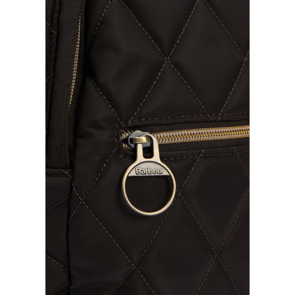 Barbour Green Polyamide Backpack Barbour