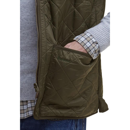 Barbour Green Polyamide Sleveless Jacket Barbour
