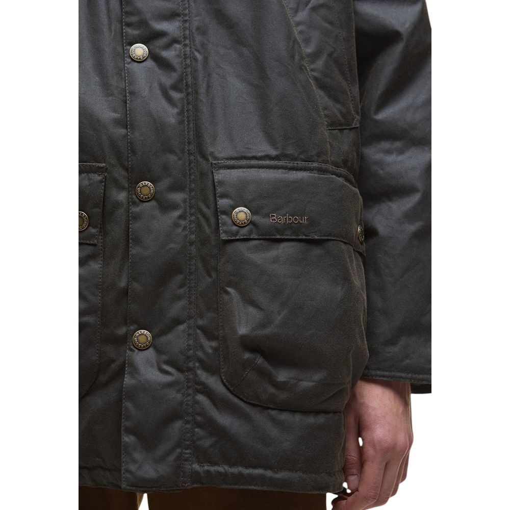 Barbour Green Cotton Parka Barbour