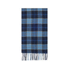 Barbour Blue Wool Scarf Barbour