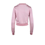 Diesel Pink Viscose Sweatshirt Diesel
