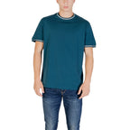Armani Exchange Black Cotton T-Shirt Armani Exchange