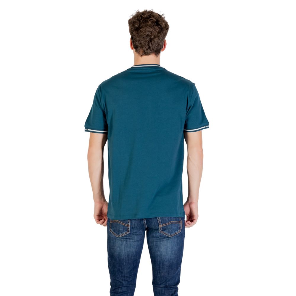 Armani Exchange Black Cotton T-Shirt Armani Exchange