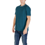 Armani Exchange Black Cotton T-Shirt Armani Exchange