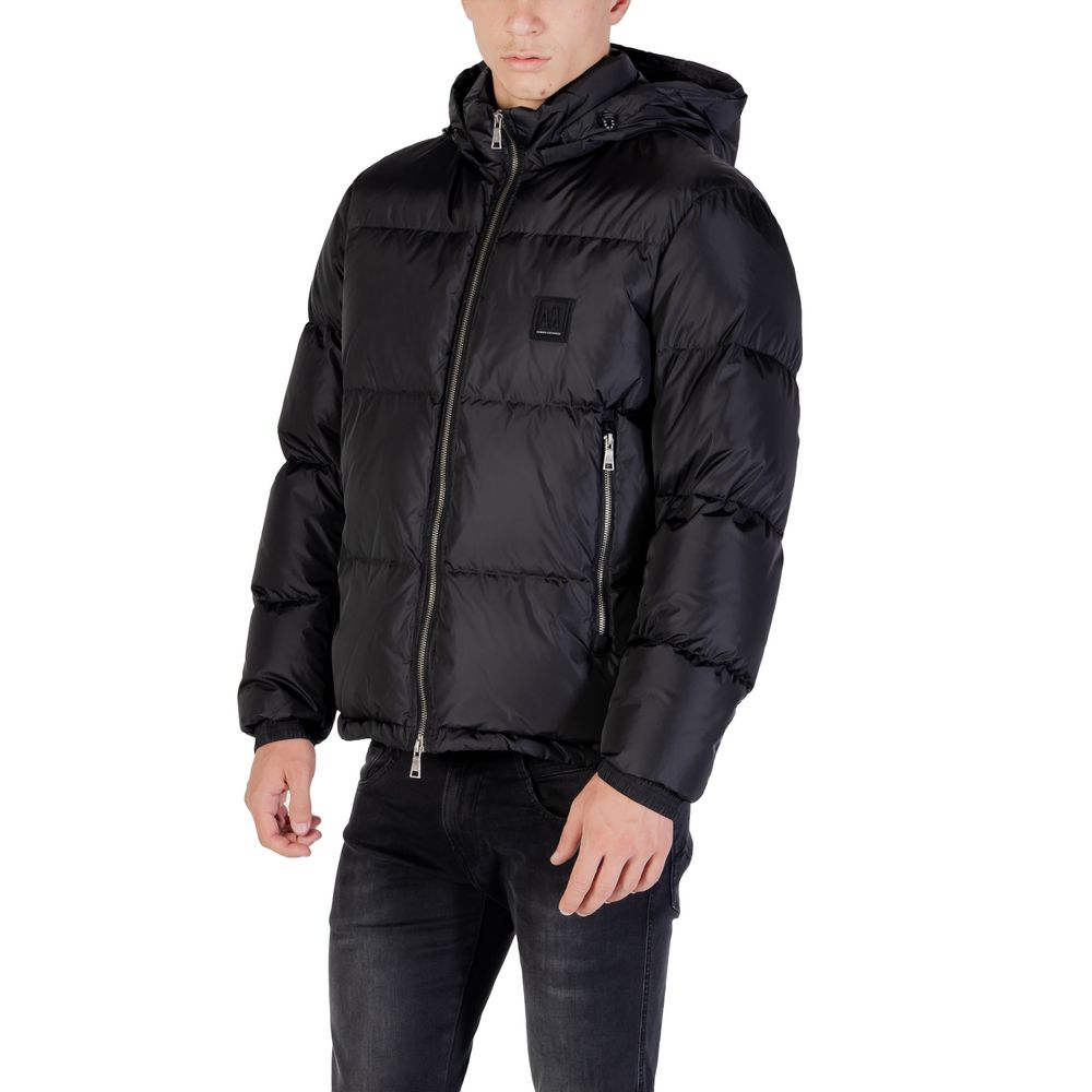 Armani Exchange Black Polyamide Clothing Armani Exchange