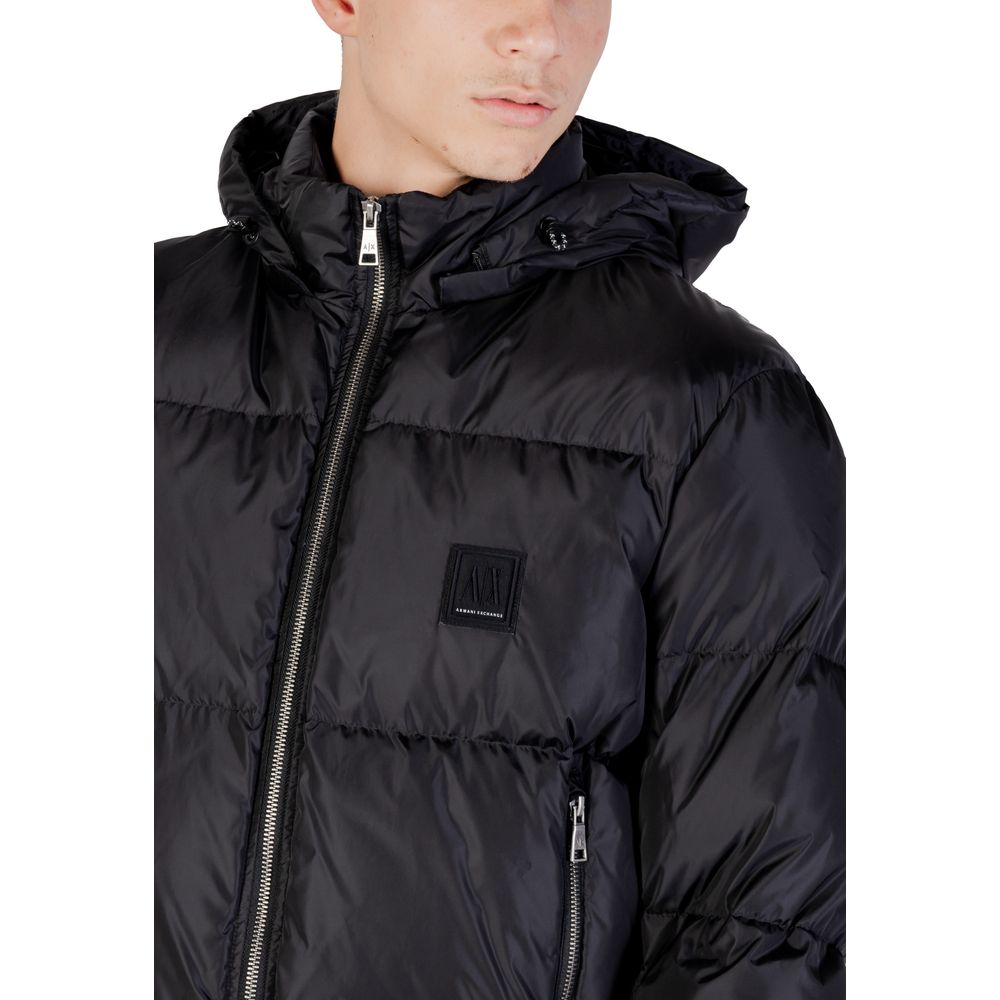 Armani Exchange Black Polyamide Clothing Armani Exchange