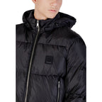 Armani Exchange Black Polyamide Clothing Armani Exchange