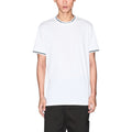 Armani Exchange White Cotton T-Shirt Armani Exchange