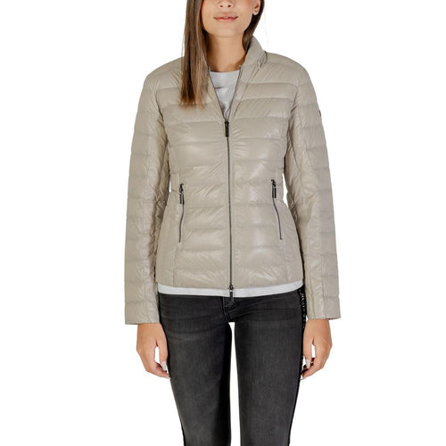 Armani Exchange Beige Polyamide Coat Armani Exchange