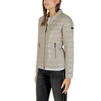 Armani Exchange Beige Polyamide Coat Armani Exchange