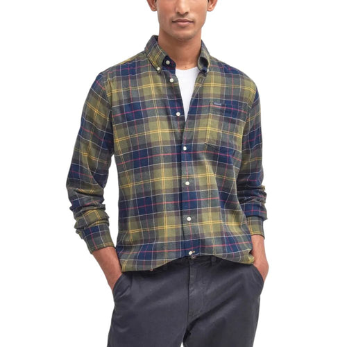 Barbour Bicolor Cotton Dress Shirt Barbour