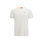 Diesel White Cotton T-Shirt Diesel