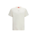 Diesel White Cotton T-Shirt Diesel