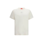 Diesel White Cotton T-Shirt Diesel