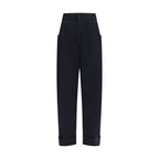 Jacob Cohen Blue Cotton Casual Pants Jacob Cohen