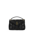 Saint Laurent Black Lamb Leather Shoulder Bag Saint Laurent
