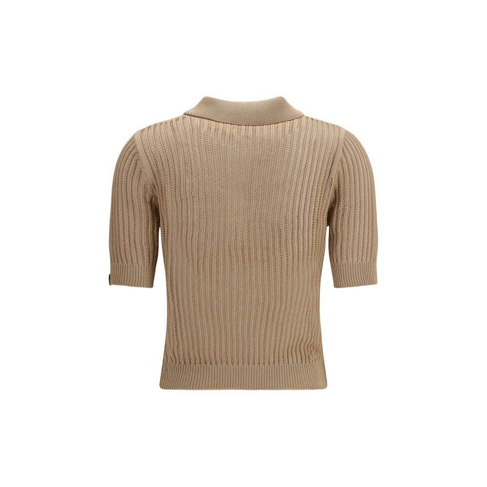 Jacob Cohen Beige Cotton Polo Shirt Jacob Cohen