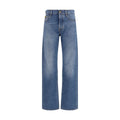 Jacob Cohen Blue Cotton Straight-Leg Jeans Jacob Cohen
