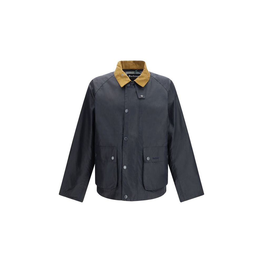 Barbour Blue Cotton Coat Barbour
