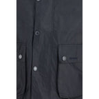 Barbour Blue Cotton Coat Barbour