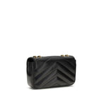 Saint Laurent Black Lamb Ovis Aries Aries Shoulder Bag Saint Laurent