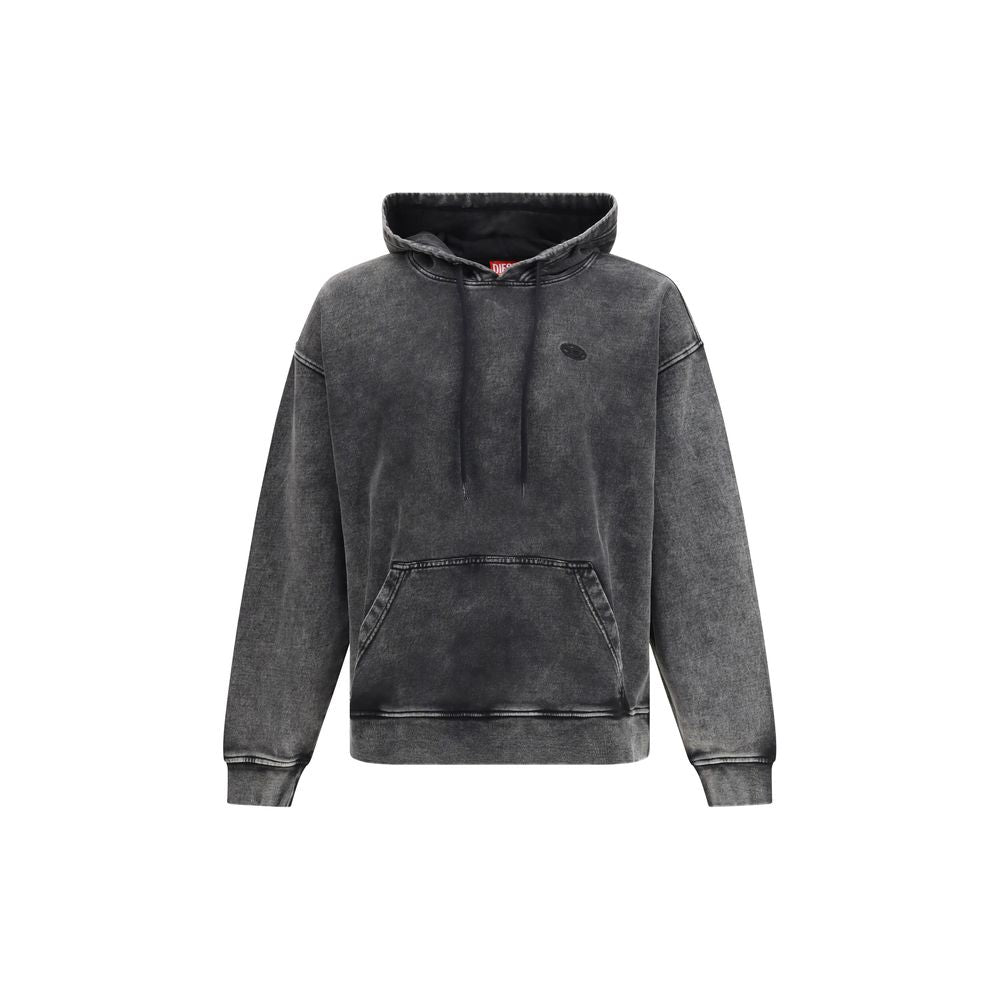 Diesel Black Cotton Sweatshirt Diesel