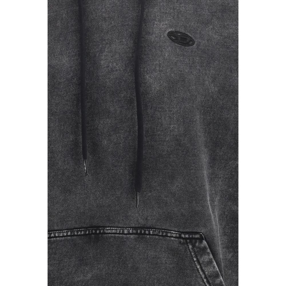 Diesel Black Cotton Sweatshirt Diesel