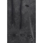 Diesel Black Cotton Sweatshirt Diesel