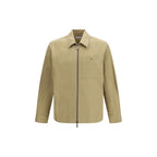 Burberry Beige Cotton Coat Burberry
