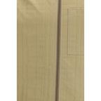 Burberry Beige Cotton Coat Burberry