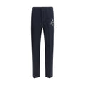Gucci Blue Cotton Casual Pants Gucci