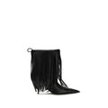 Balenciaga Black Calf Leather Bos Taurus Ankle Boots Balenciaga