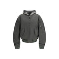 Balenciaga Gray Cotton Bomber Balenciaga