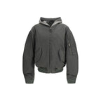 Balenciaga Gray Cotton Bomber Balenciaga