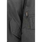 Balenciaga Gray Cotton Bomber Balenciaga