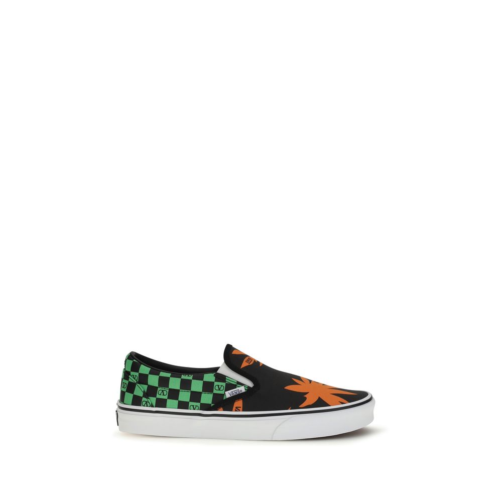 Valentino Garavani Multicolor Cotton Low Top Sneakers Valentino Garavani