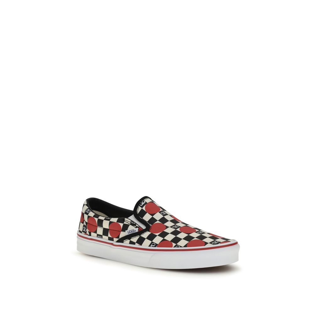 Valentino Garavani Multicolor Cotton Low Top Sneakers Valentino Garavani