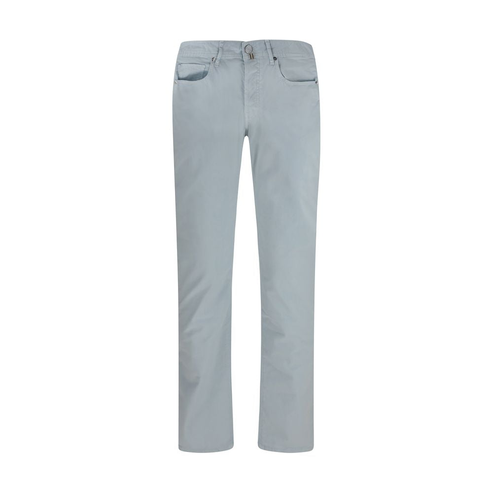Jacob Cohen Blue Cotton Pants Jacob Cohen