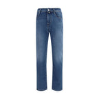 Jacob Cohen Blue Cotton Slim Fit Jeans Jacob Cohen