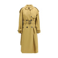 Burberry Beige Polyester Trench Coat Burberry