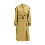 Burberry Beige Polyester Trench Coat Burberry