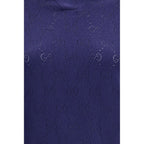 Gucci Blue Silk Dress Shirt Gucci