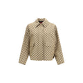 Gucci Beige Cotton Bomber Gucci