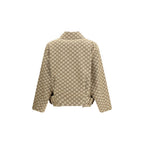 Gucci Beige Cotton Bomber Gucci