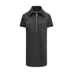Gucci Gray Cotton Casual Dress Gucci