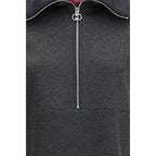 Gucci Gray Cotton Casual Dress Gucci