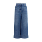 Valentino Blue Cotton Jeans Denim Valentino
