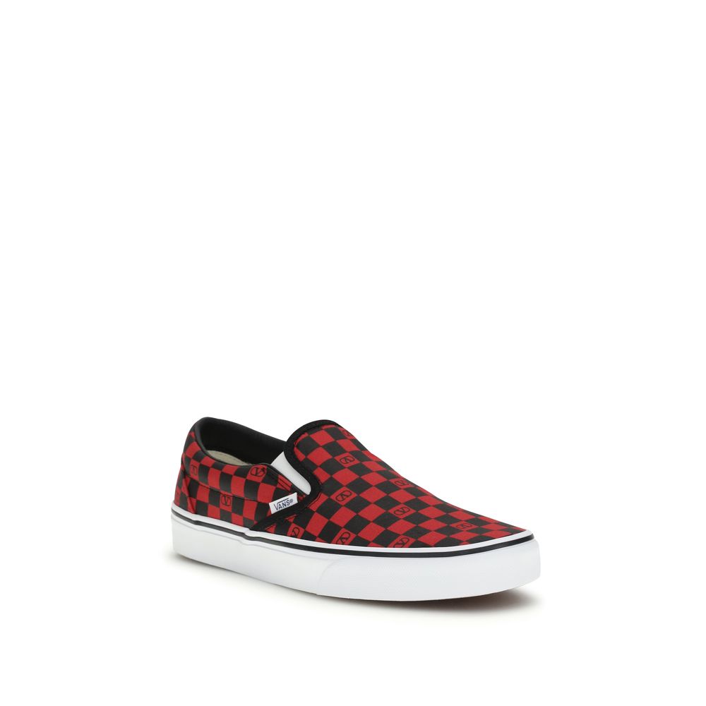 Valentino Garavani Multicolor Cotton Low Top Sneakers Valentino Garavani