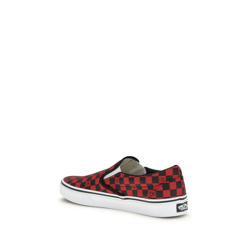 Valentino Garavani Multicolor Cotton Low Top Sneakers Valentino Garavani