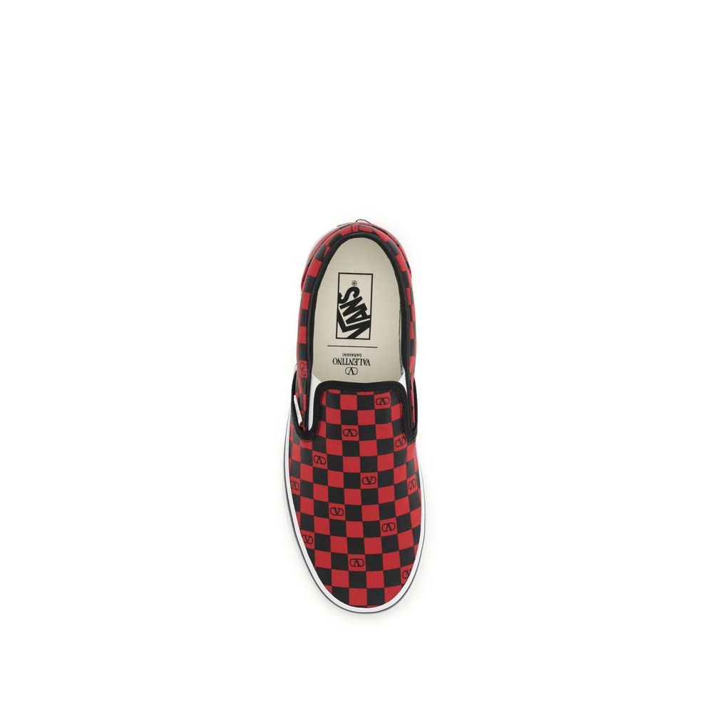Valentino Garavani Multicolor Cotton Low Top Sneakers Valentino Garavani